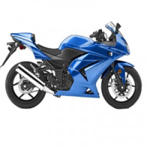 Carénage Kawasaki Ninja 250 EX250 2008-2012