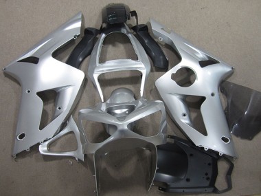 Argent 2003-2004 Kawasaki ZX6R Carénage Moto