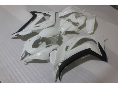 Blanc 2016-2019 Kawasaki ZX10R Carénage Moto