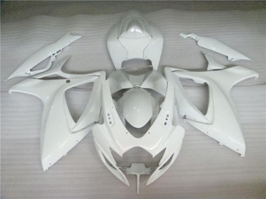Blanc Nacré 2006-2007 Suzuki GSXR 600/750 Carénage Moto