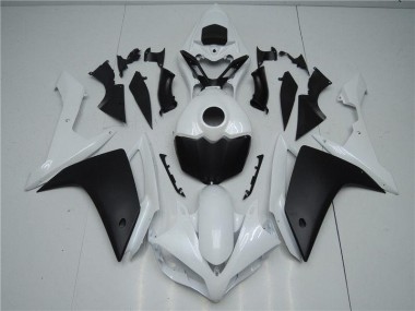 Blanc Noir 2007-2008 Yamaha YZF R1 Carénage Moto