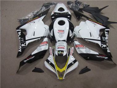 Blanc Noir RIZOMA 2009-2012 Honda CBR600RR Carénage Moto