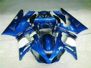 Bleu 2000-2001 Yamaha YZF R1 Carénages Moto & Carrosserie