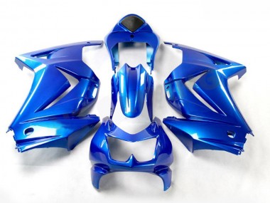 Bleu 2008-2012 Kawasaki EX250 Carénages Moto