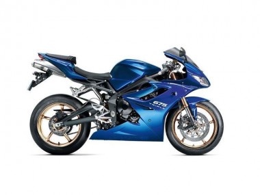 Bleu 2009-2012 Triumph Daytona 675 Triple Carénage Moto