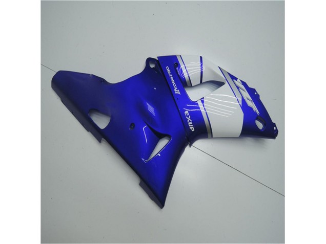 Bleu Blanc 2000-2001 Yamaha YZF R1 Carénage Moto Bleu Blanc 2000-2001 Yamaha YZF R1 Carénage Moto