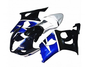 Bleu Blanc 2003-2004 Suzuki GSXR 1000 Carénage Moto