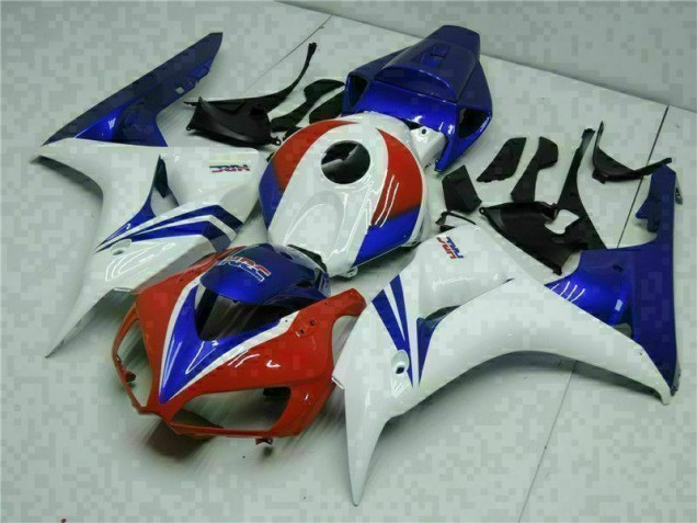 Bleu Blanc 2006-2007 Honda CBR1000RR Carénage Moto Bleu Blanc 2006-2007 Honda CBR1000RR Carénage Moto