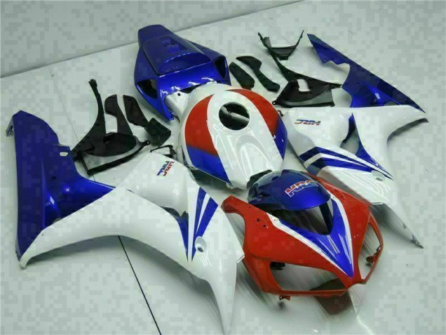 Bleu Blanc 2006-2007 Honda CBR1000RR Carénage Moto Bleu Blanc 2006-2007 Honda CBR1000RR Carénage Moto