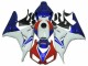 Bleu Blanc 2006-2007 Honda CBR1000RR Carénage Moto Bleu Blanc 2006-2007 Honda CBR1000RR Carénage Moto