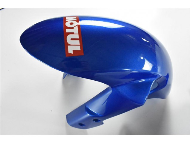 Bleu Blanc Vert 2008-2010 Suzuki GSXR 600/750 Carénage Moto