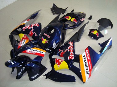Bleu Foncé Red Bull Repsol 2005-2006 Honda CBR600RR Carénage Moto