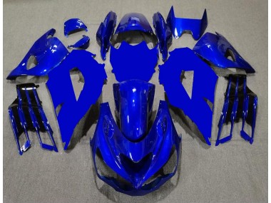 Bleu Noir 2012-2021 Kawasaki ZX14R ZZR1400 Carénage Moto