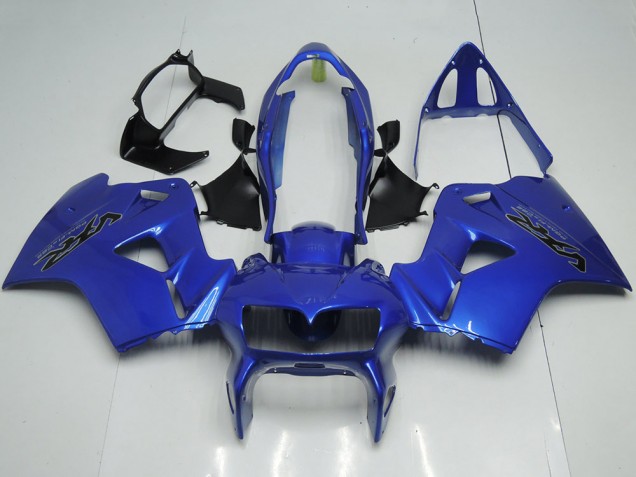 Candy Bleu 1998-2001 Honda VFR800 Carénage Moto Candy Bleu 1998-2001 Honda VFR800 Carénage Moto
