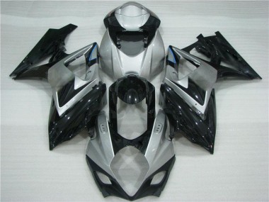 Gris Noir 2007-2008 Suzuki GSXR 1000 Carénage Moto