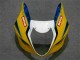 Jaune Bleu 2003-2004 Suzuki GSXR 1000 Carénage Moto Jaune Bleu 2003-2004 Suzuki GSXR 1000 Carénage Moto
