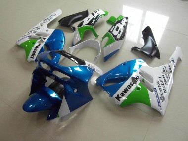 Light Bleu Blanc 1994-1997 Kawasaki ZX9R Carénage Moto
