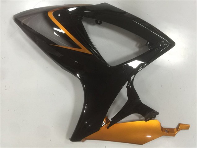 Carénages Moto Suzuki GSXR 600/750 2006-2007 - Orange Noir Brillant