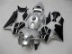 Carénage Moto Honda CBR600RR 2005-2006 - Argent Noir