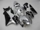 Carénage Moto Honda CBR600RR 2005-2006 - Argent Noir