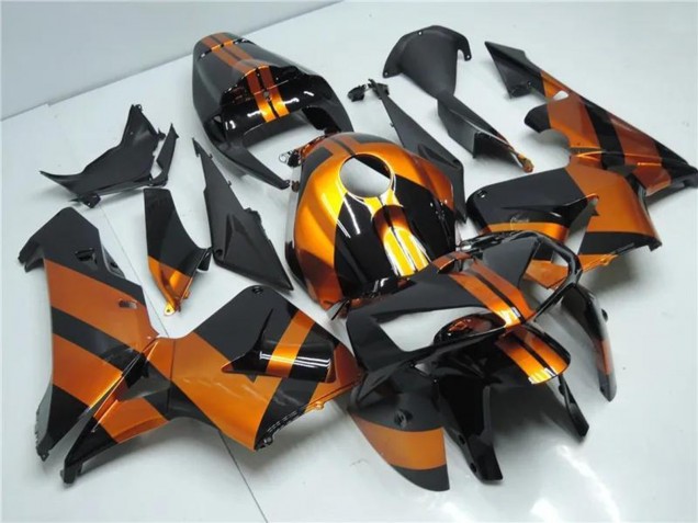 Kits Carénage Moto ABS Honda CBR600RR 2005-2006 - Orange Noir