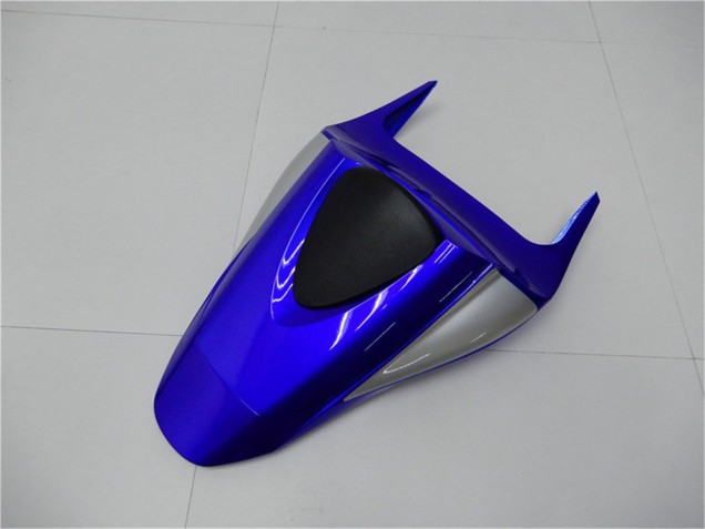 Carénages Moto Honda CBR600RR 2007-2008 - Argent Bleu Noir Brillant OEM Style