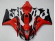 Kits Carénages Moto Honda CBR1000RR 2006-2007 - Rouge Noir Brillant