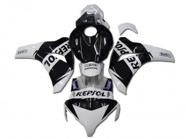 Carénages Moto Honda CBR1000RR 2008-2011 - Blanc Noir Brillant Repsol