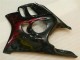 Carénages Moto Honda CBR600 F3 1995-1996 - Noir Brillant Rouge Flamme