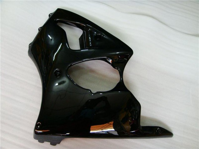 Carénages Moto Kawasaki ZX6R 2000-2002 - Noir Brillant