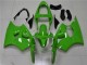 Carénages Moto Kawasaki ZX6R 2000-2002 - Vert Noir