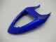 Carénages Moto Kawasaki ZX6R 2005-2006 - Bleu Noir Mat