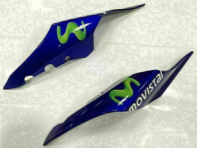Carénages Moto Yamaha YZF R1 2015-2019 - Bleu Argent Noir Vert MoviStar