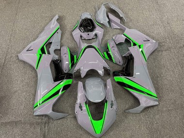 Carénages Moto Honda CBR1000RR 2017-2023 - Nardo Gris Vert Bande