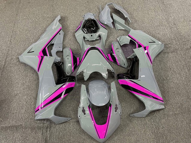 Carénages Moto Honda CBR1000RR 2017-2023 - Nardo Gris Rose Bande