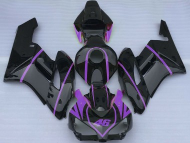 Carénages Moto Honda CBR1000RR 2004-2005 - Noir Brillant Violet