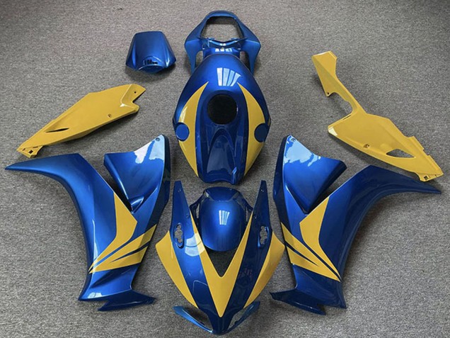 Carénages Moto Honda CBR1000RR 2012-2016 - Bleu Jaune