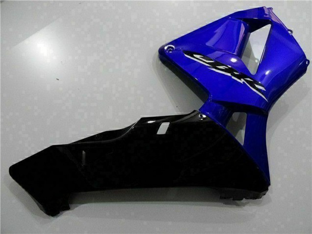 Kits Carénage Moto Honda CBR600RR 2003-2004 - Bleu Noir Brillant