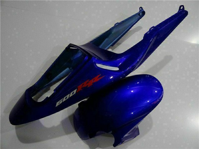 Kits Carénage Moto Honda CBR600RR 2003-2004 - Bleu Noir Brillant
