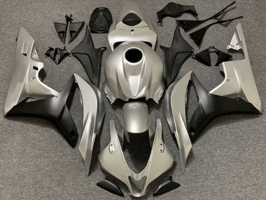 Carénages Moto Honda CBR1000RR 2006-2007 - Argent Noir Mat