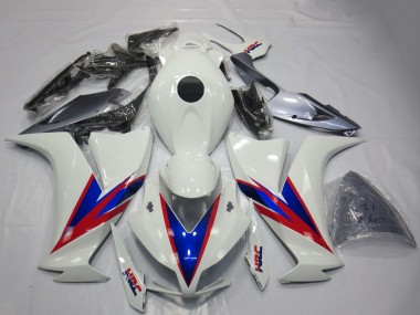 Carénages Moto Honda CBR1000RR 2012-2016 - Blanc Bleu Rouge HRC OEM Style