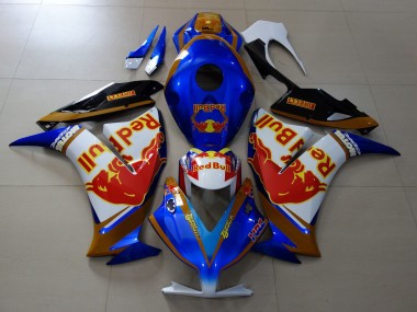 Carénages Moto Honda CBR1000RR 2012-2016 - Blanc Bleu Or Red Bull