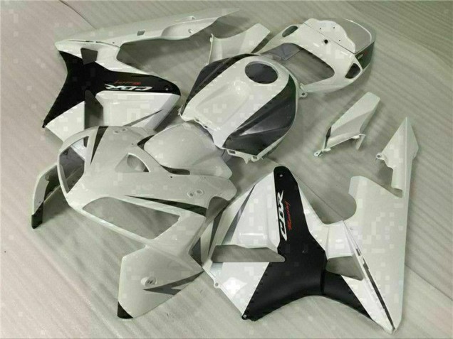 Kits Carénage Moto ABS Honda CBR600RR 2005-2006 - Blanc Noir
