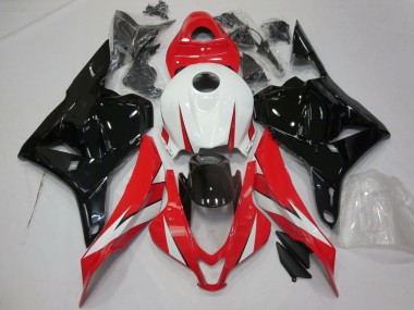 Carénages Moto Honda CBR600RR 2009-2012 - Blanc Rouge Noir Brillant