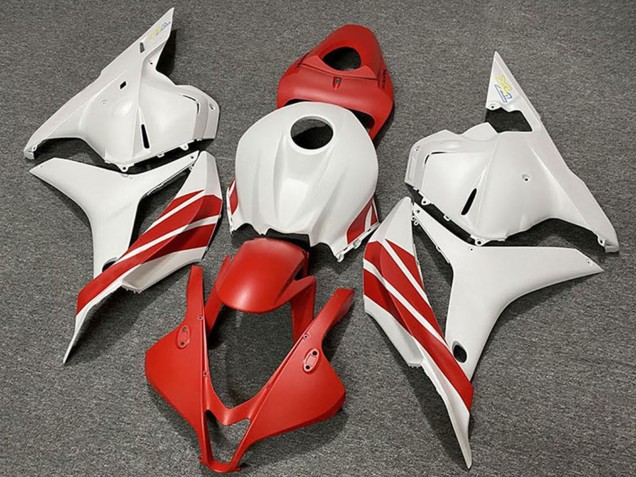Carénages Moto Honda CBR600RR 2009-2012 - Blanc Rouge