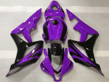 Carénages Moto Honda CBR600RR 2007-2008 - Violet Noir Brillant OEM Style