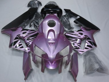 Carénages Moto Honda CBR600RR 2005-2006 - Rose Violet Flamme