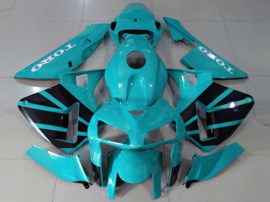 Carénages Moto Honda CBR600RR 2005-2006 - Teal OEM Style