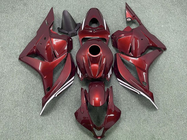 Carénages Moto Honda CBR600RR 2009-2012 - Rouge Marron
