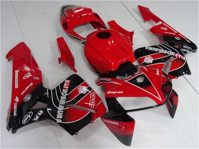 Kit Carénages Moto Honda CBR600RR 2005-2006 - Rouge Noir
